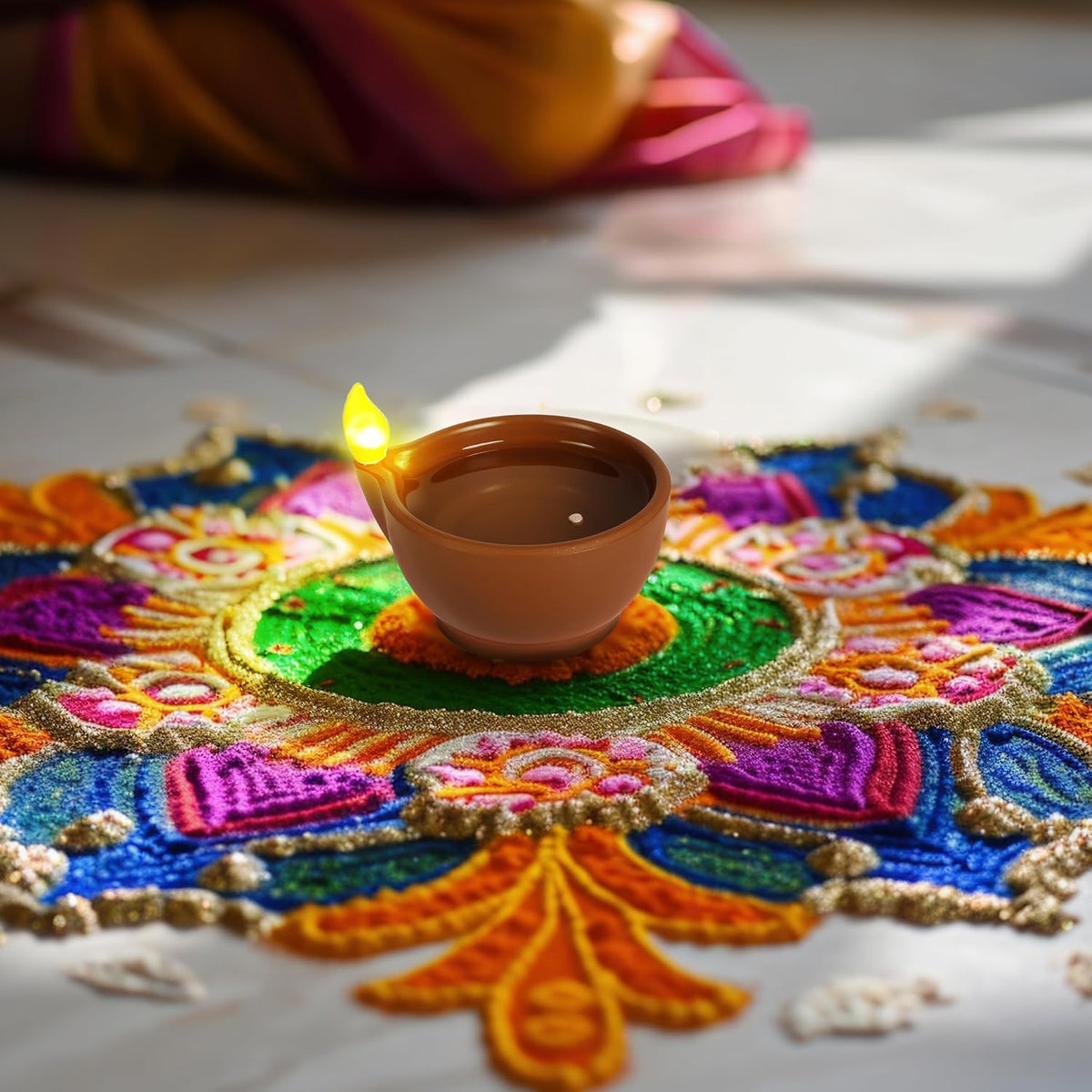 LED Water Sensor Diya