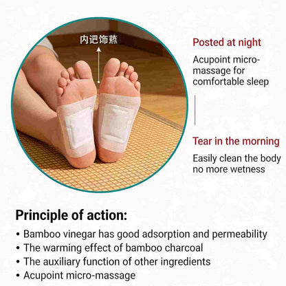 Veloura Natural Detox Foot Pads (Buy 1 Get 1 Free)