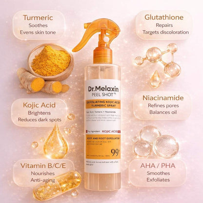 Dr Melaxin Summer Detan Exfoliating Spray