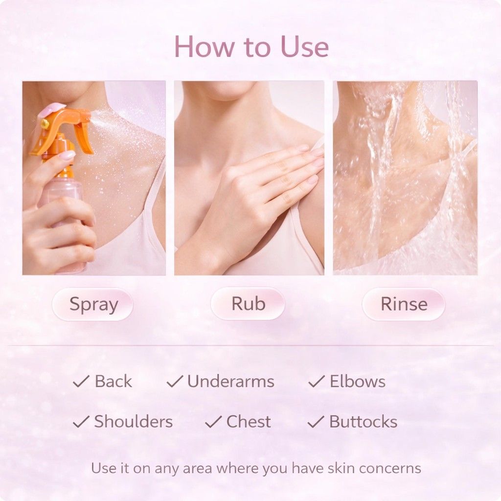 Dr Melaxin Summer Detan Exfoliating Spray